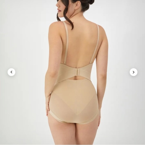 Maidenform 34 B Ultra-Firm Convertible Body Shaper Built-In Underwire Bra latte - Picture 2 of 10